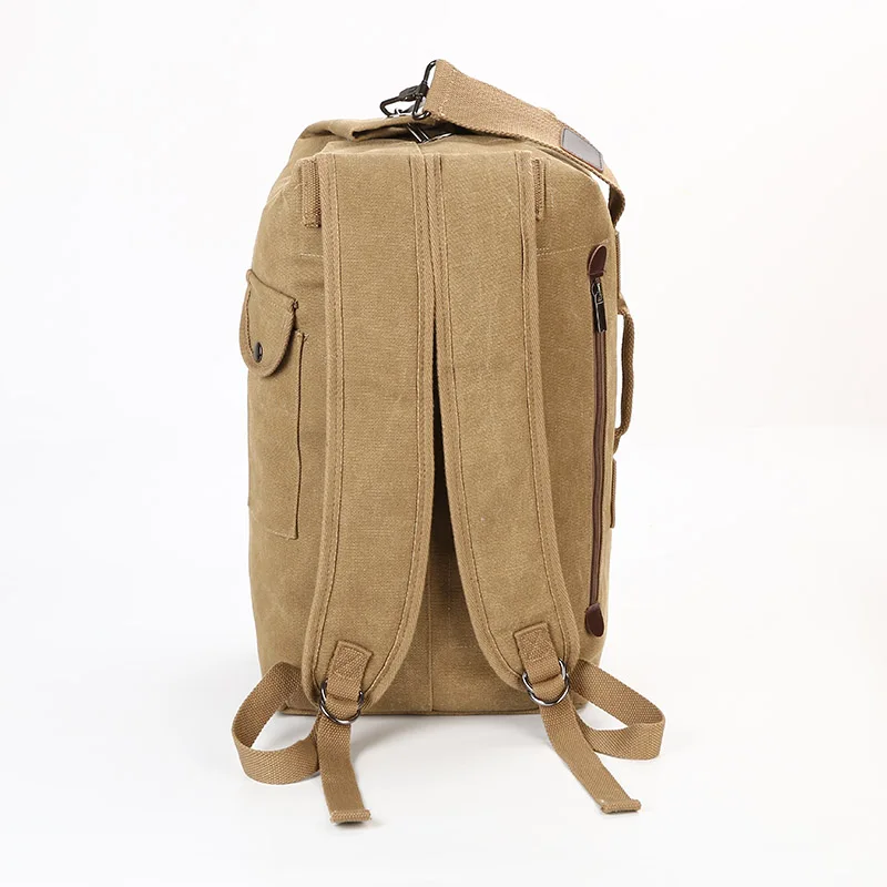 Men Handbag Outdoor Sports Multifunction Travel Bag Unisex Canvas Bagpacks Men's High Quality Casual Shoulder | Багаж и сумки