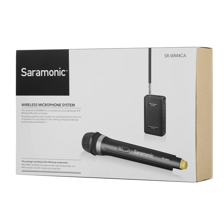 Saramonic SR-WM4CA беспроводной ручной микрофон системы для Canon Nikon sony DSLR камера видеокамера Youtube видео Прямая поставка