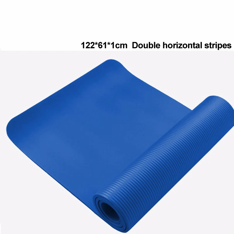 10mm15mm Нескользящие коврики для йоги для фитнеса безвкусная Гимнастика-Пилатес Спортивные щитки для упражнений - Цвет: Армейский зеленый