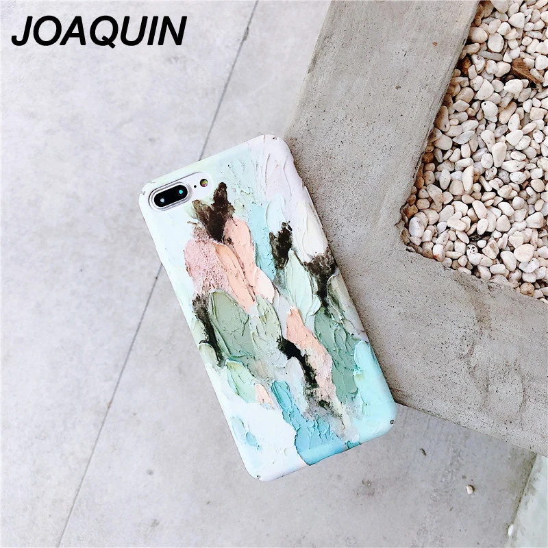 Граффити светящийся телефон чехол для iPhone 6 S 7 8 Plus 3D Emboss ультра тонкий жесткий X XR XS