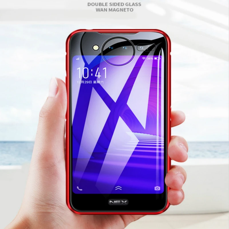 Чехол Mzxtby с двойным экраном для Vivo NEX2 Reno 10X K3 X27 X23 прозрачная задняя крышка из