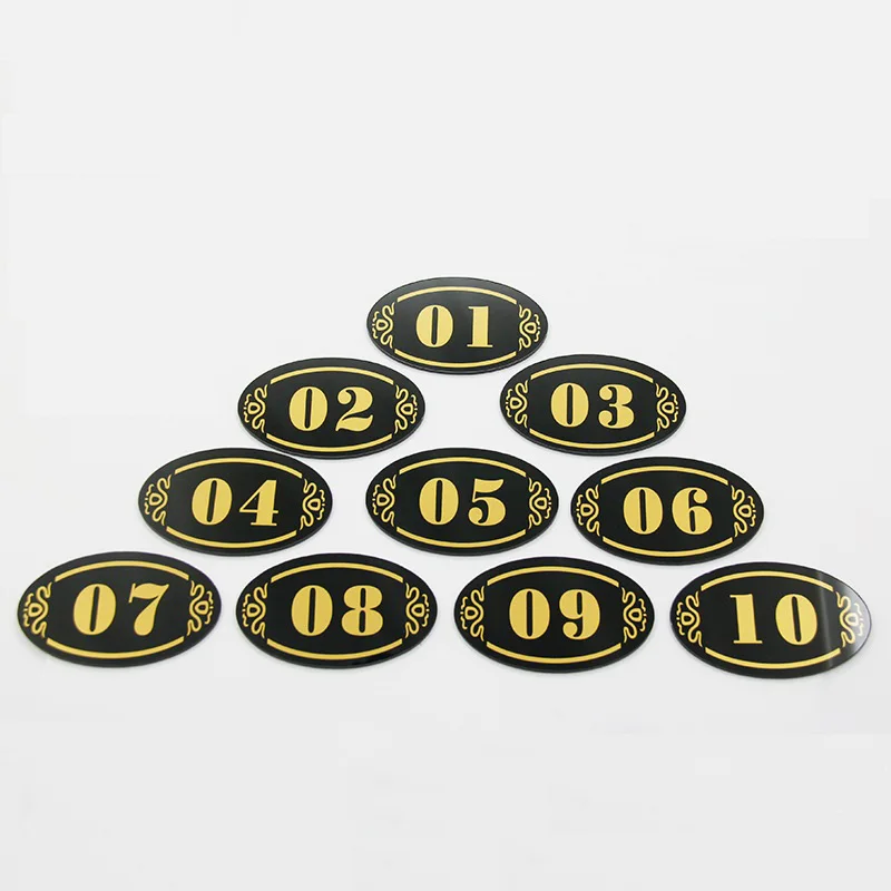 Акриловый магазин отель клейкий дверной знак для стола пластина Полка шкафа