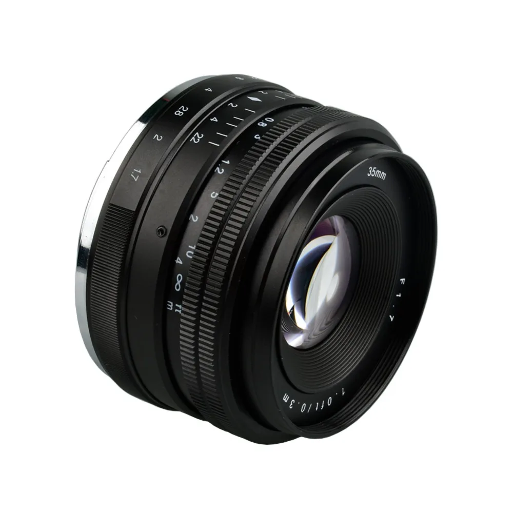 35 мм F1.7 с ручными настройками для видеосъемки Для sony E Mount NEX 3 3N C3 5 5N 5R 6