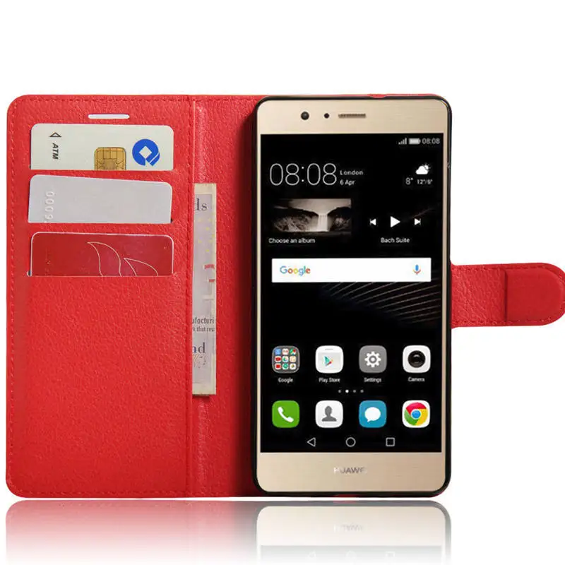 Huawei P9 Lite чехол 2016 Чехол кошелек PU кожаный для телефона P9Lite VNS L21 L31 флип