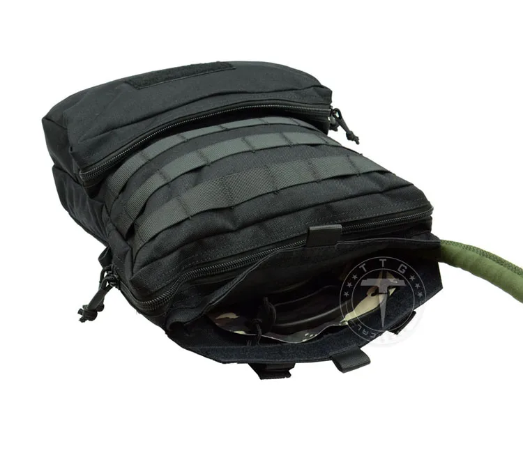 TTGTACTICAL 3L MOLLE гидратация пакет рюкзак Военная Гидратация мочевого пузыря перевозчик, 1000D нейлон