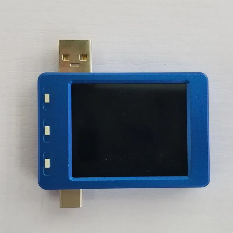 Для iPhone iPad Мобильный телефон стол из поликарбоната Usb зарядка линия данных тестер мониторинг Напряжение Ток емкость цифровой дисплей