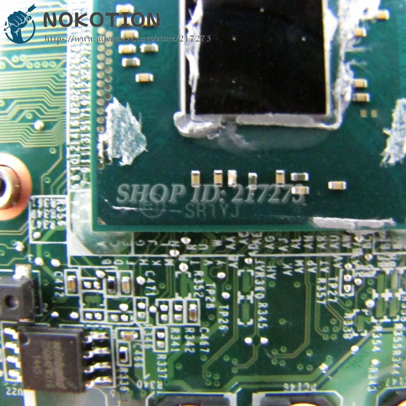 Материнская плата NOKOTION 786899-501 786899-001 для HP 15-F 15-F133WM материнская ноутбука DAU88MMB6A0 N2840