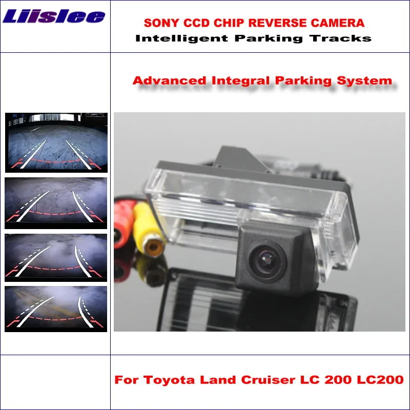 Liislee Автомобильная задняя камера для Toyota Land Cruiser LC 200 LC200 2008 ~ 2014/Парковка заднего