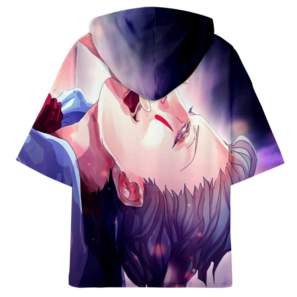 Hisoka 3D принт Harajuku поп-футболки Женская и мужская одежда горячая Распродажа шапки с коротким рукавом Футболка Повседневная Kpops плюс размер xxl