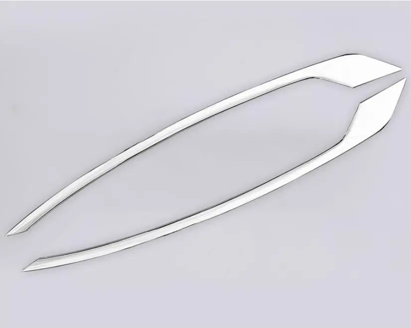 ABS хромированный чехол для передней и задней противотуманной фары автомобиля