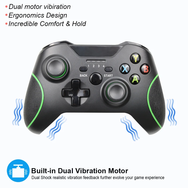 2 4G беспроводной контроллер Джойстик для Xbox One консоль управления ПК Android телефона