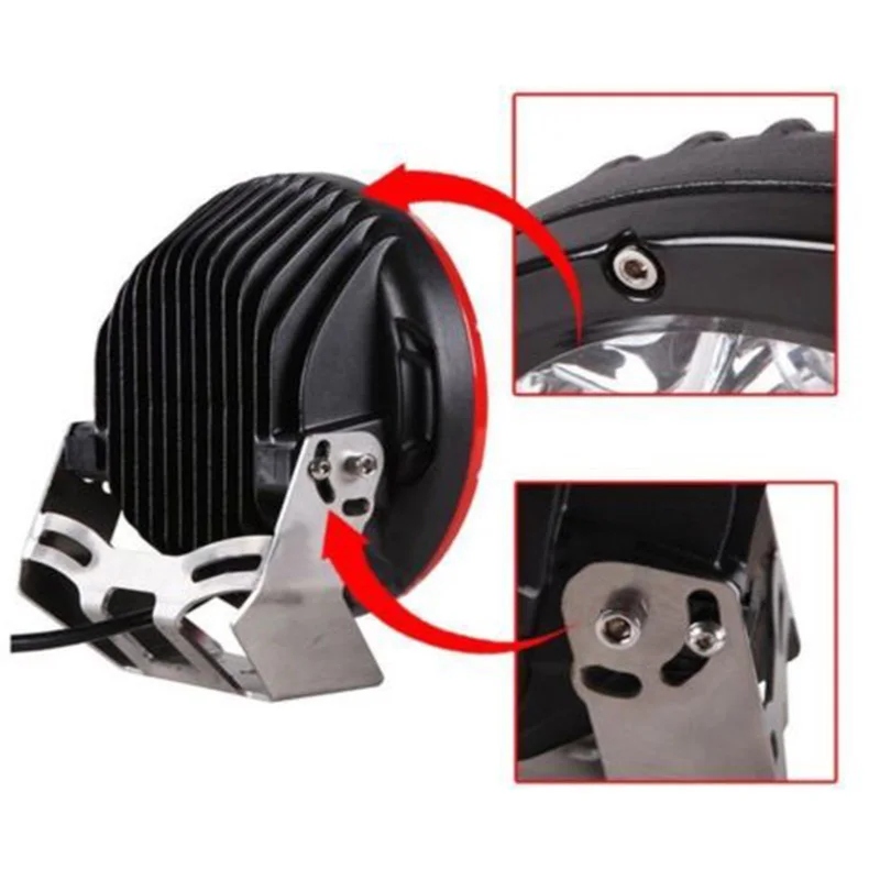 Светодиодный рабочий светильник 96 Вт 9 дюймов 32 светодиода 12 В 24 для