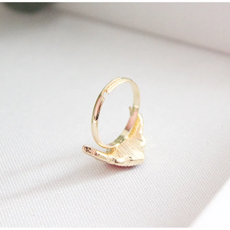 Anime Sailor Moon Wings Heart rings Cosplay accessories prop Adjustable for women girls