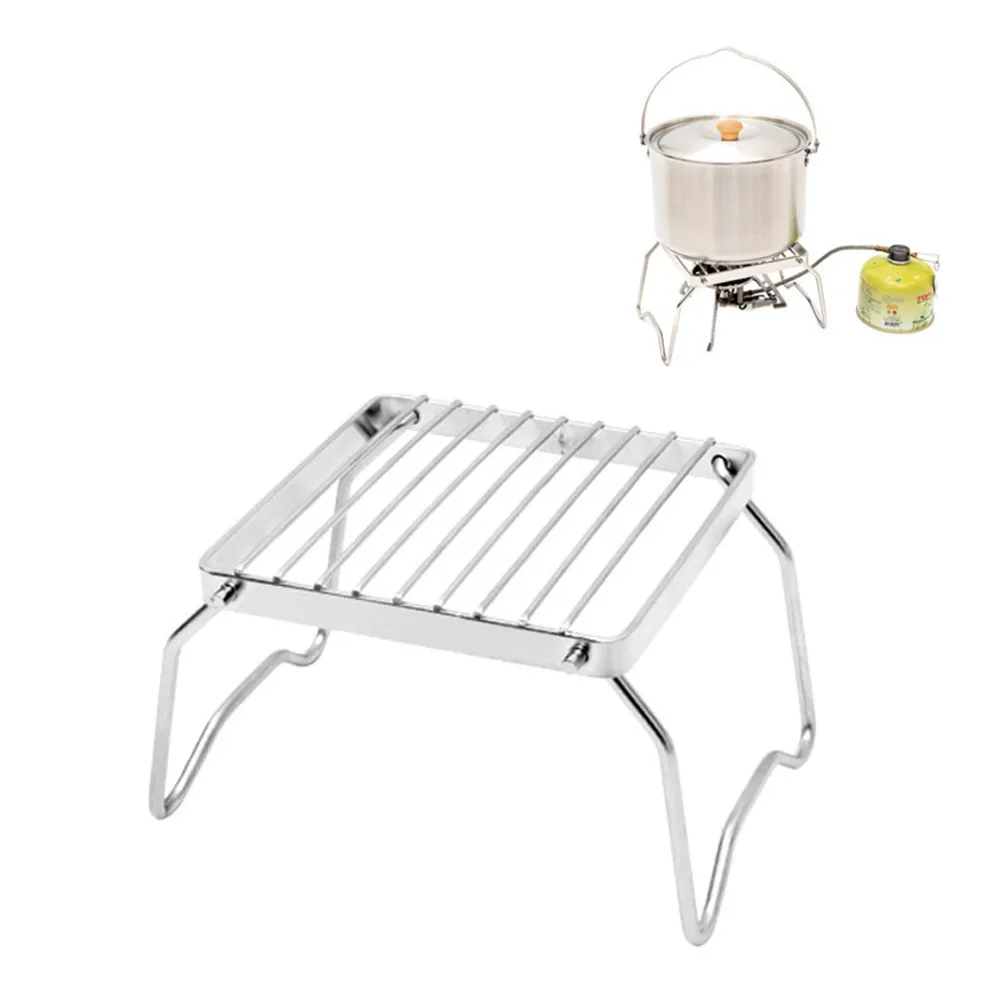 Гриль для кемпинга упаковка гриль портативная складная стойка приготовления