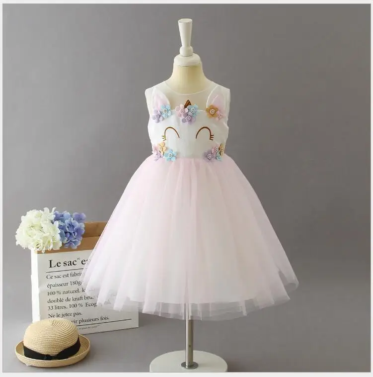 Новое модное кружевное платье для маленьких девочек Вечерние платья с