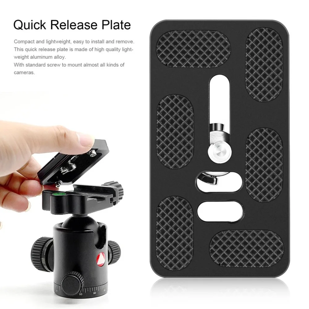 PU 70 Quick Release Plate для шаровая Головка штатива трипода из Алюминий сплава адаптер