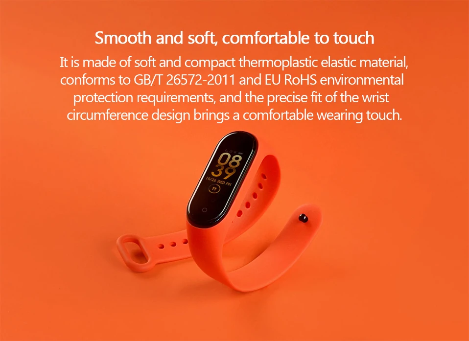 Xiaomi mi браслет 4 красочные силиконовые ремешок Браслет замена для mi band 4 mi band 3 браслет ремешок