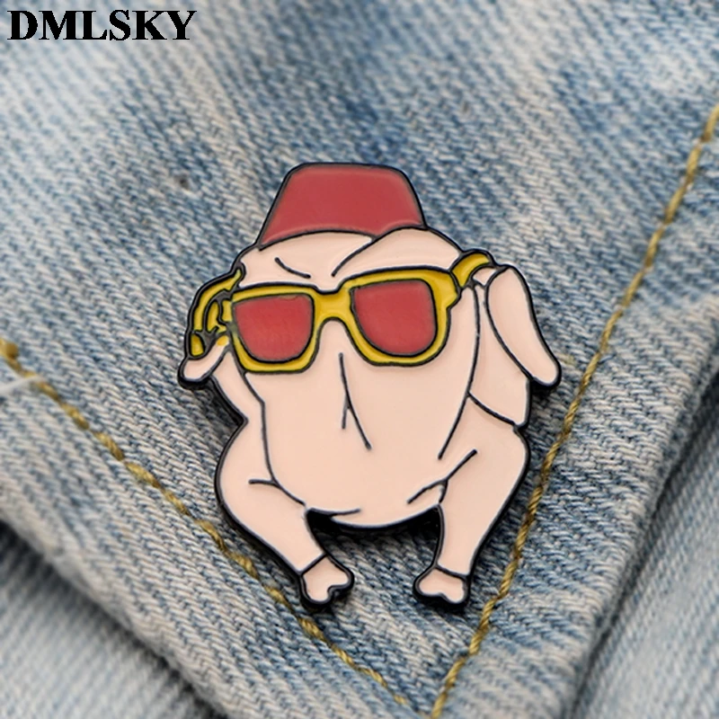 DMLSKY Friends ТВ шоу Турция брошь мультфильм эмаль шпильки для женщин мужчин рюкзак