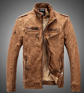 Мужские Кожаные Куртки из искусственной кожи Jaqueta Masculinas Inverno Couro, Мужская водонепроницаемая зимняя кожаная куртка - Цвет: Синий