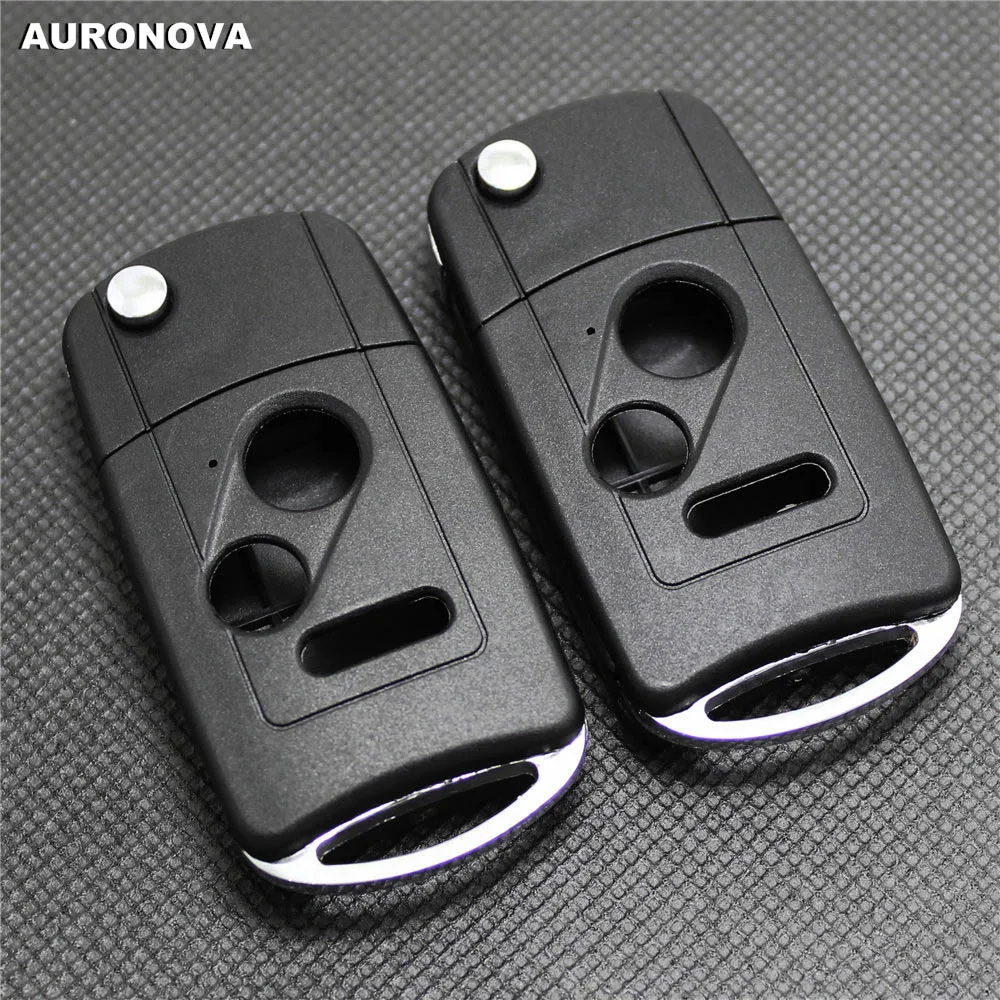 AURONOVA новый обновленный складной чехол для ключа HONDA Fit Accord Civic City Crv 2 + 1 кнопочный