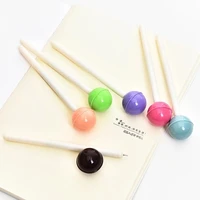 creative lollipop a neutral pen with half mm black ink pencil to study office stationery 20pcs