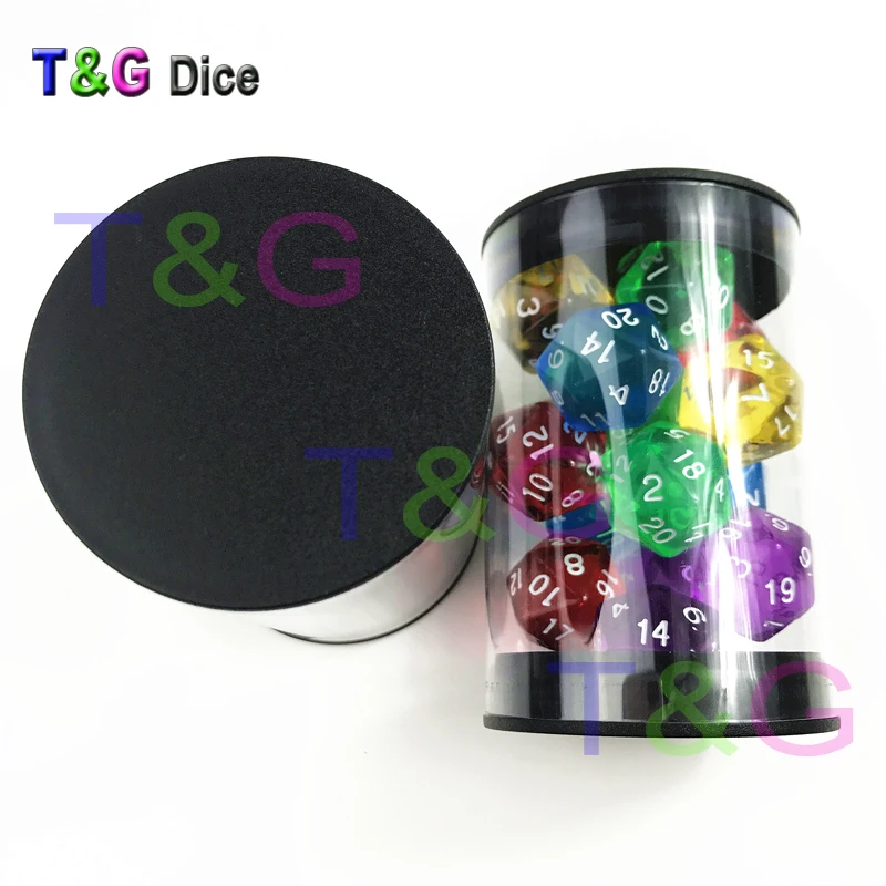T & G Высококачественная пластиковая трубка для хранения DND RPG MTG настольных игр