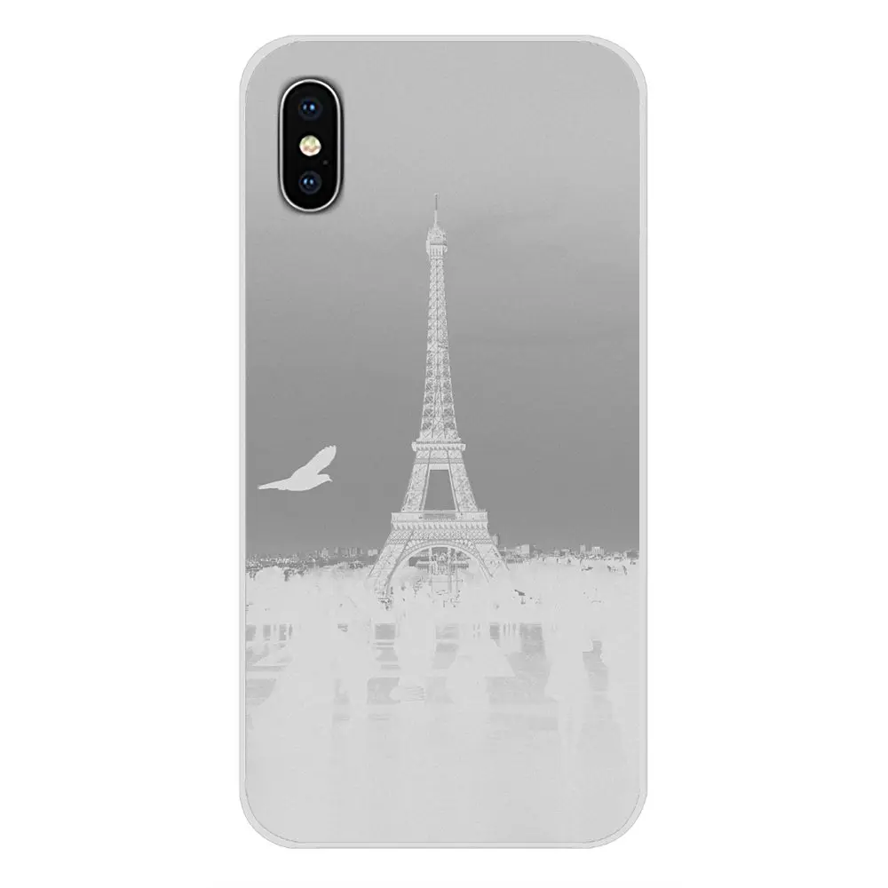 Прозрачный чехол из ТПУ для Apple iPhone X XR XS MAX 4 4S 5 5S 5C SE 6 6S 7 8 Plus ipod touch с романтической