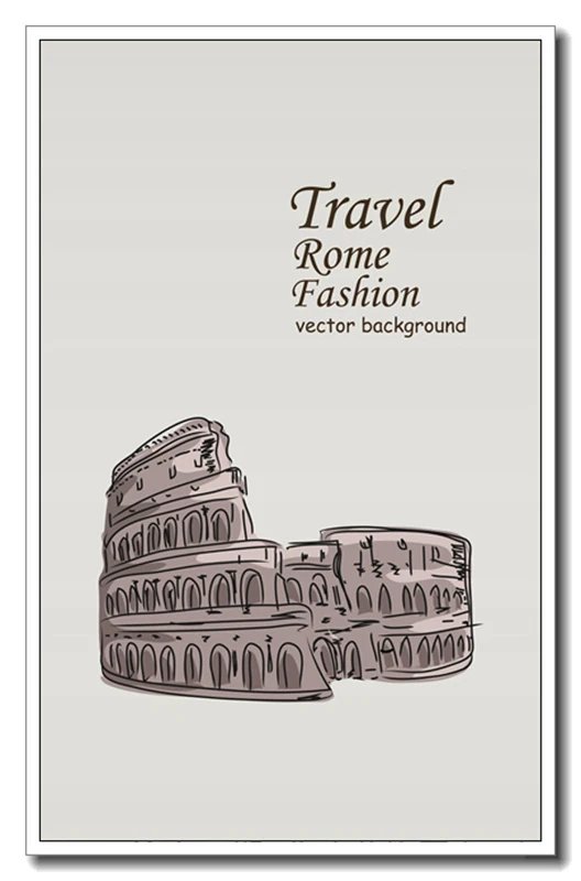 HD Печать жизни картина маслом на холсте-Путешествия фон в Риме США Бразилия Париж