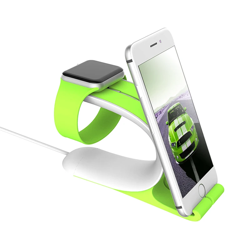 Многофункциональный Apple часы подставка-держатель charging Dock Зарядное устройство