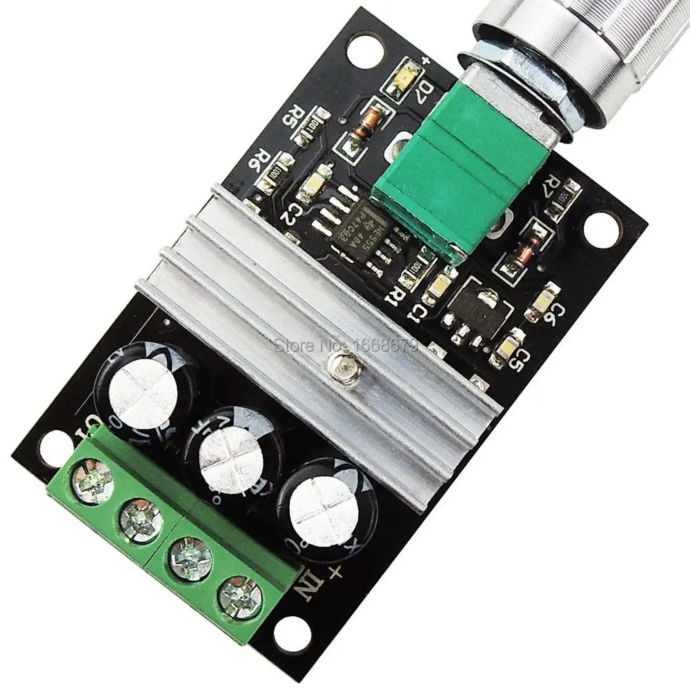 Регулятор скорости двигателя (ШИМ) Регулируемый переключатель переменной