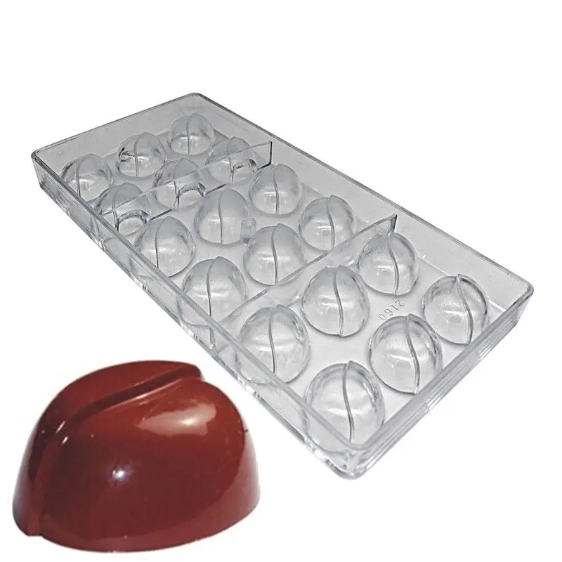 Goldbaking кофе была поликарбонатная форма пластиковый лоток для шоколада конфеты