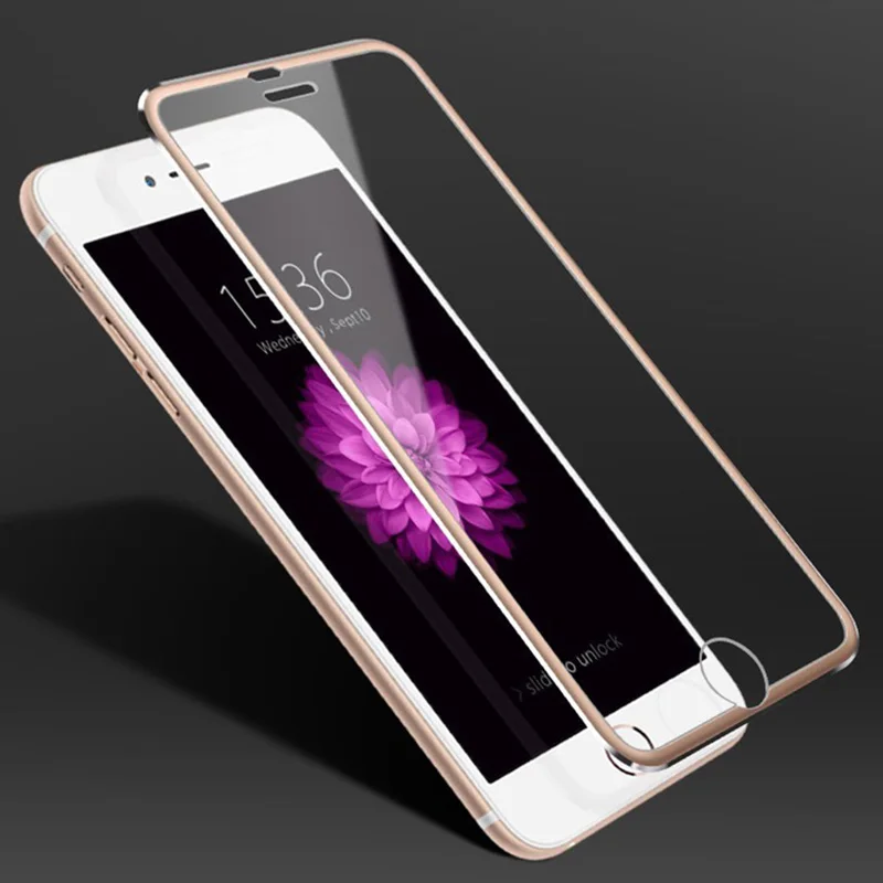 Защитное стекло для iphone 6 6s Plus X XS 3D полное покрытие закаленное 7 8 5 se защитная