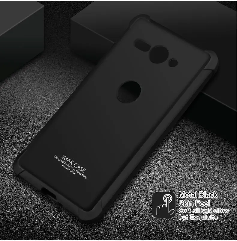 IMAK Для sony XZ2 компактный чехол противоударный мягкий Задняя накладка чехла из ТПУ для sony Xperia XZ2 Compact Dual Sim