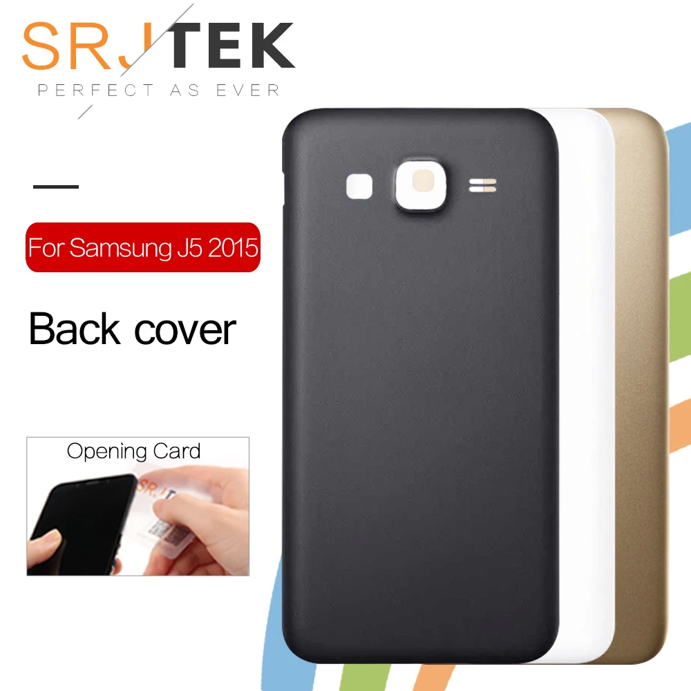 SRJTEK крышка батареи Корпус для Samsung Galaxy J3 J5 J7 2015 J300 J500 J700 задняя чехол дверь