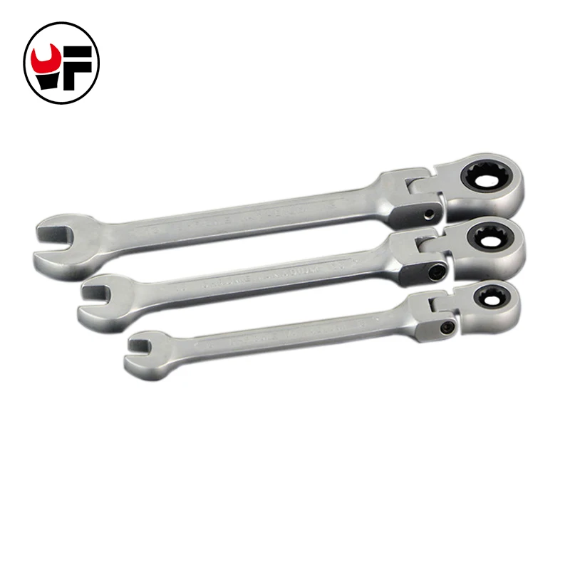 

3PCS Size 8,10,13mm Labor Saving Wrench A Set Of keys Flexible Head Combination Ratchet Hand Wrench D6114