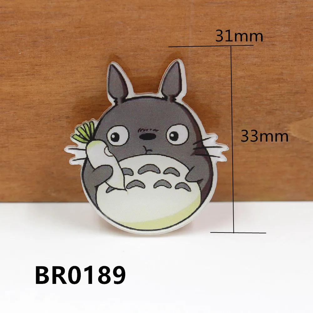 BR0189 1 шт. плоская задняя сторона и акриловая брошка мультфильм кошка декоративный