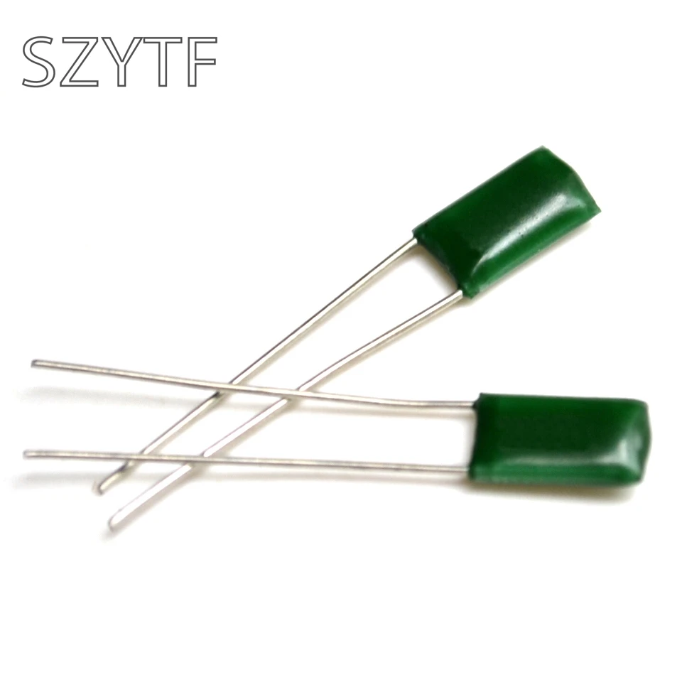 Расстояние 3A152J 1KV 1000V 1500PF 1.5NF Полиэстеровые конденсаторы (100 шт./лот)|polyester capacitor|1000v