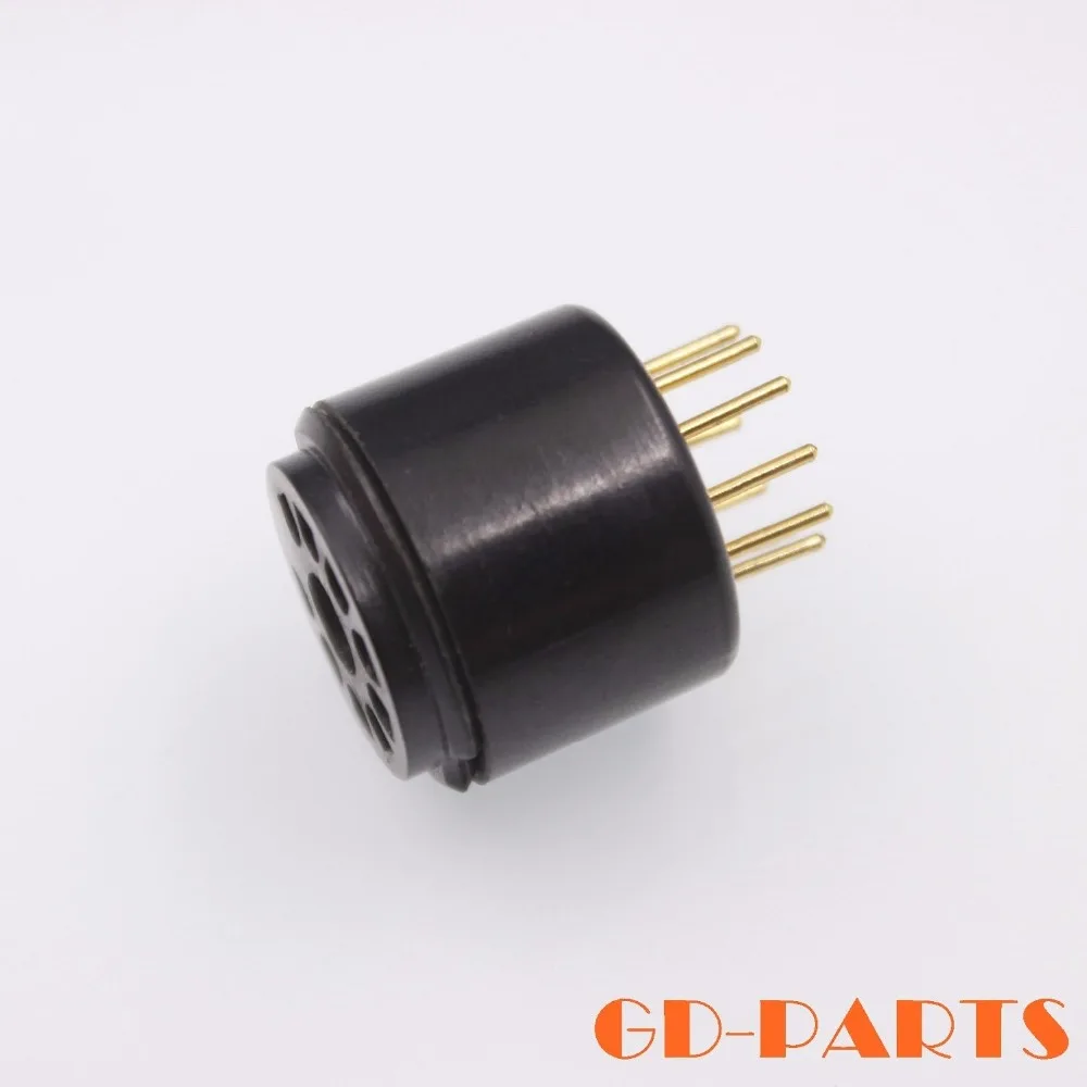 9pin бакелитовая трубка для тестирования гнезда 12AX7 EL84 5670 12AT7 ECC83 ECC82 6DJ8 Hifi винтажный