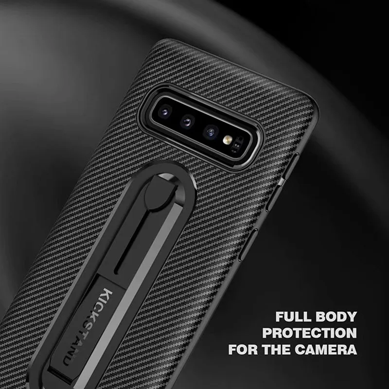 LUPHIE силикон из углеродного волокна крышка для samsung S10 S9 S8 плюс S10e S7 A6S A7 A8 A9 Мягкий ТПУ защитный противоударный чехол для телефона