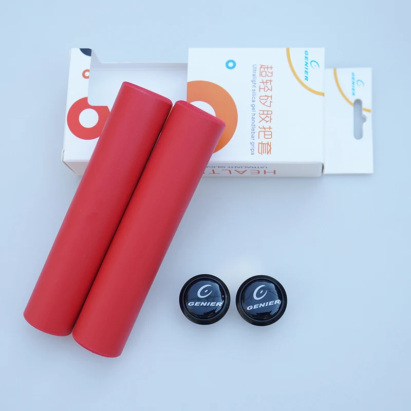 Сверхлегкие силиконовые ручки для руля велосипеда балки высокой плотности MTB