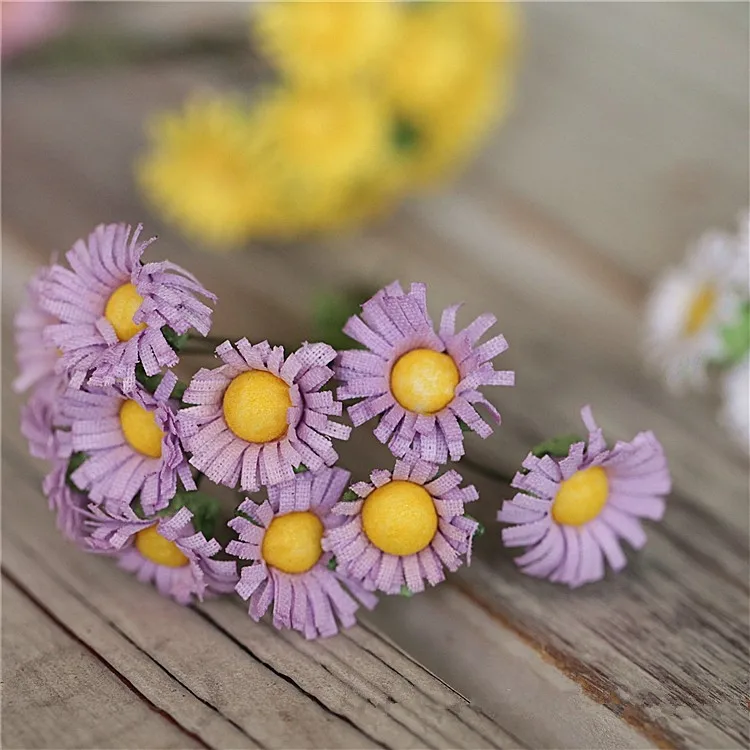 

Burlap Flower Artificial Gerbera Daisy Flowers for DIY Wedding Party Decorations 100pcs/lot free shipping