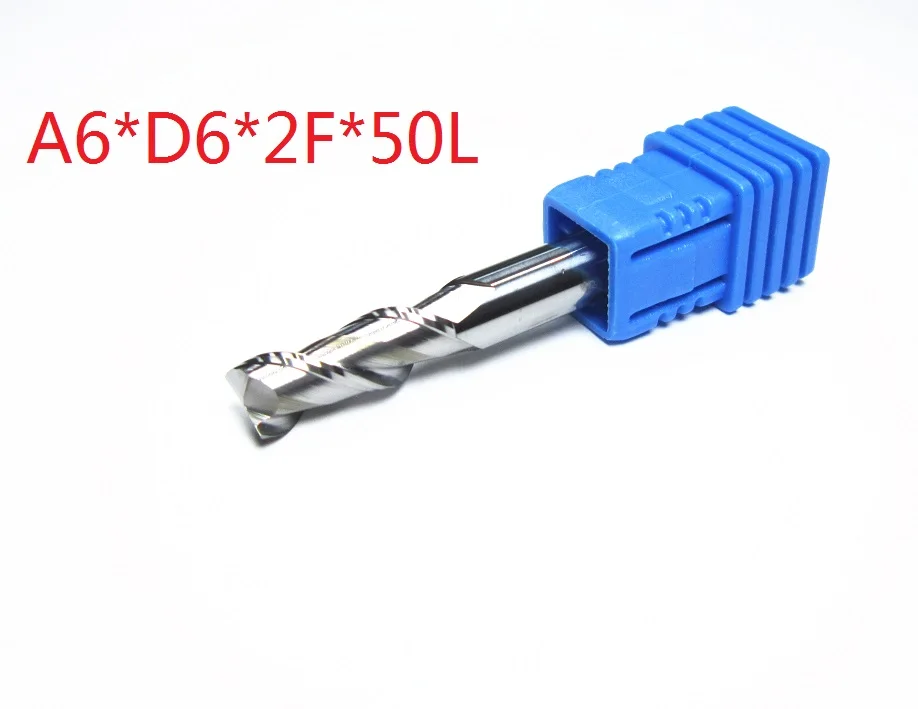 freeshipping 1PC HRC45 two 2 flutes flat End Mills 1mm 1.5mm 2mm 4mm 6mm 45HRC CNC carbide milling cutter bits aluminum copper