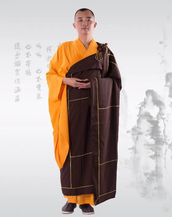 Одеяния буддийских монахов дзен cassock монах груша халат для медитации