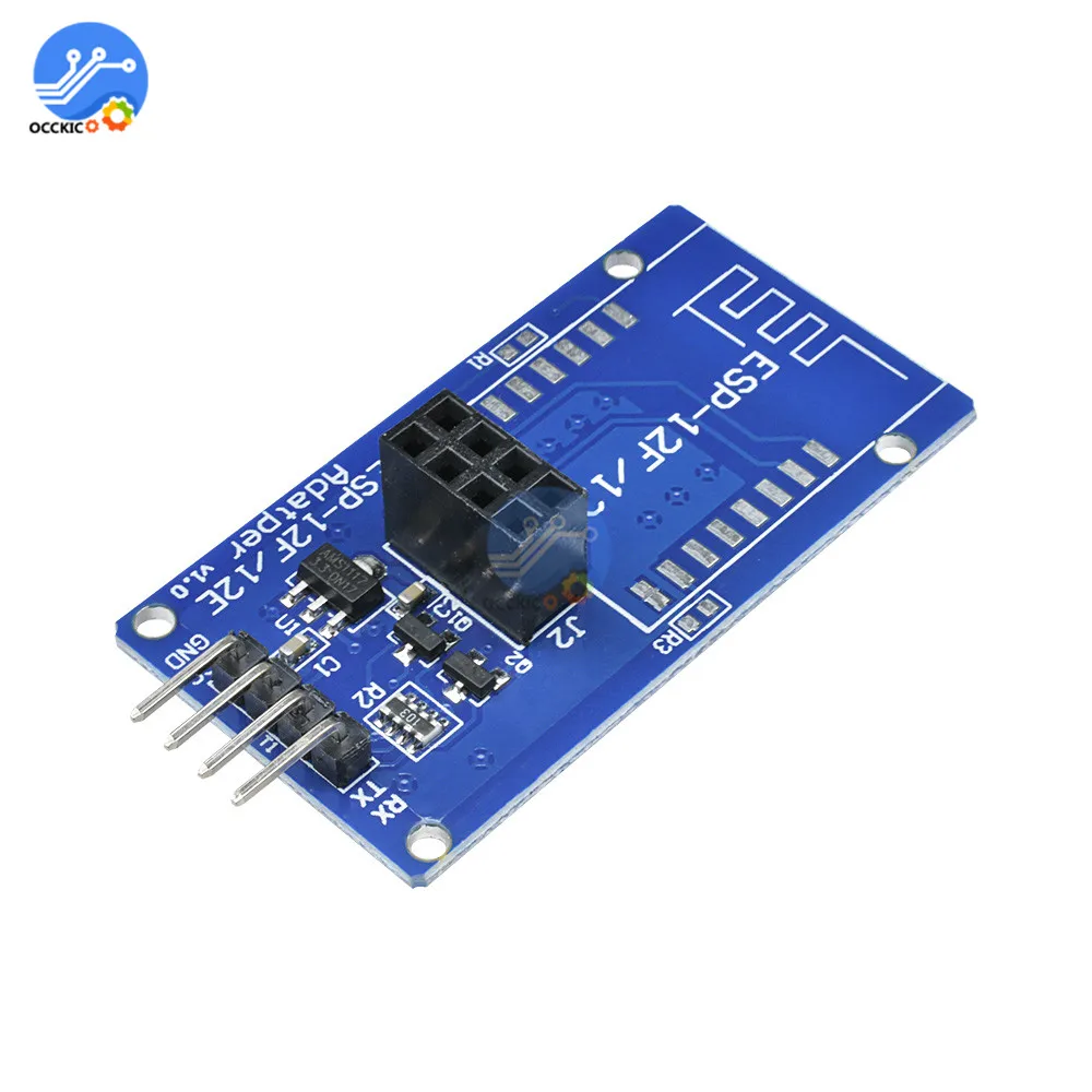 ESP8266 ESP-12F ESP-12E Serial WIFI Wireless Adapter Module Expansion Board 5V For Arduino ESP12F ESP12E DIY | Электроника