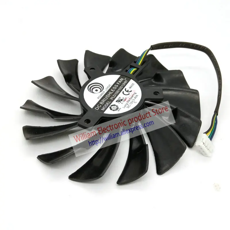 Для MSI Aero GTX 1070 ITX Графика карты вентилятор охлаждения PLD10010S12HH DC12V 0.40A FONSONING