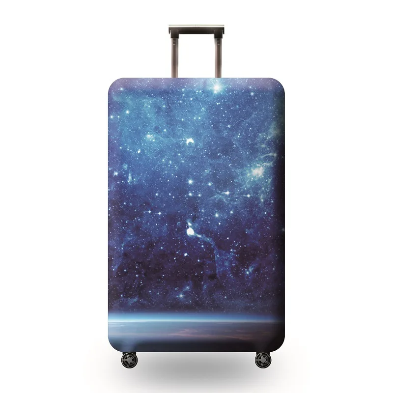 17 Защитный чехол для багажа TRIPNUO Universe для 19-32 дюймов, Толстый эластичный чехол для костюма, защитный чехол, аксессуары для путешествий - Цвет: 17