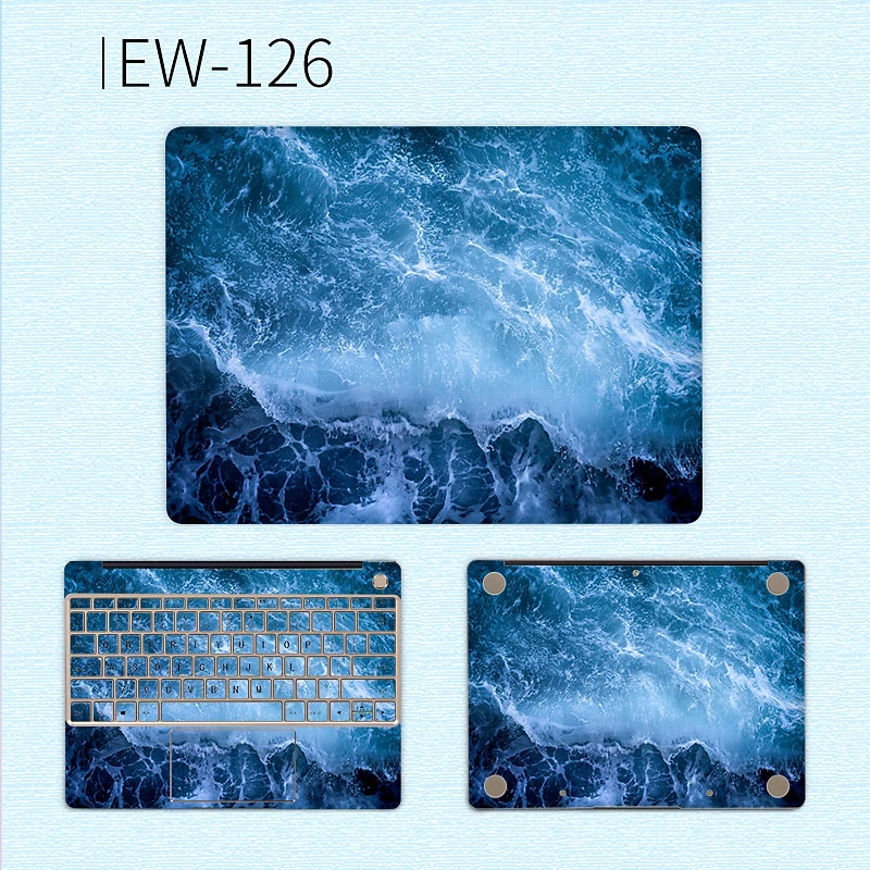 Мраморный стильный чехол для ноутбука huawei Matebook X 13,3 X Pro 13,9 дюймов, наклейка для ноутбука MateBook E 12 D 15,6