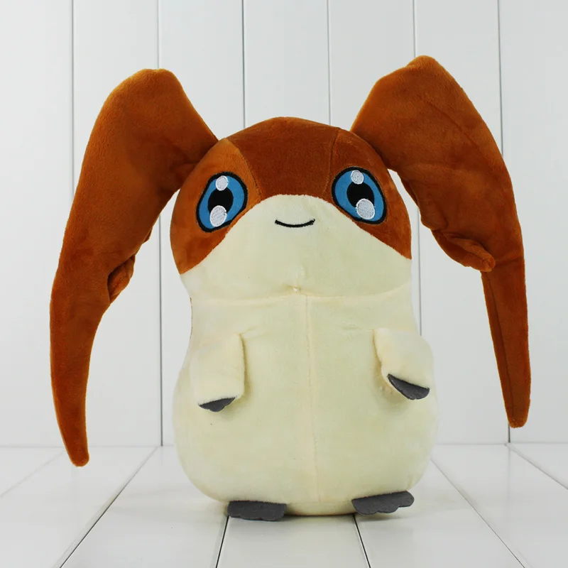 Kawaii Большой размер 30 50 см Digimon Tanemon Patamon Gabumon Tunomon Pyocomon плюшевая мягкая игрушка|plush