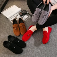 brand 2019 fashion summer style soft moccasins men loafers high quality genuine leather shoes men flats gommino driving shoes