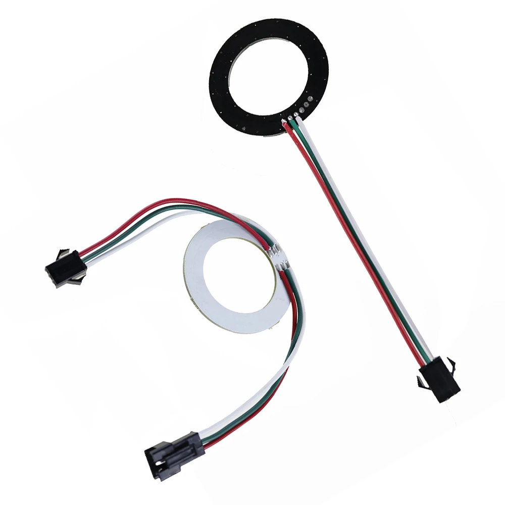 Светодиодный пиксель DC5V WS2812B 16 s биты Кольцо RGB светодиодный модуль адресуемых